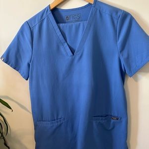 Blue scrub set by FIGS.